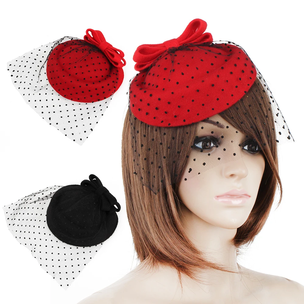 Children/Adults Multi layer Mesh Beret Girls hair Accessories