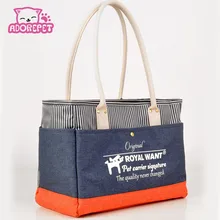 Полоса роскошный маленький питомец кошка собака Дорожная сумка для переноски Чихуахуа собака щенок наружная хозяйственная сумка нейлоновая сумка для переноски Собаки Сумка-тоут