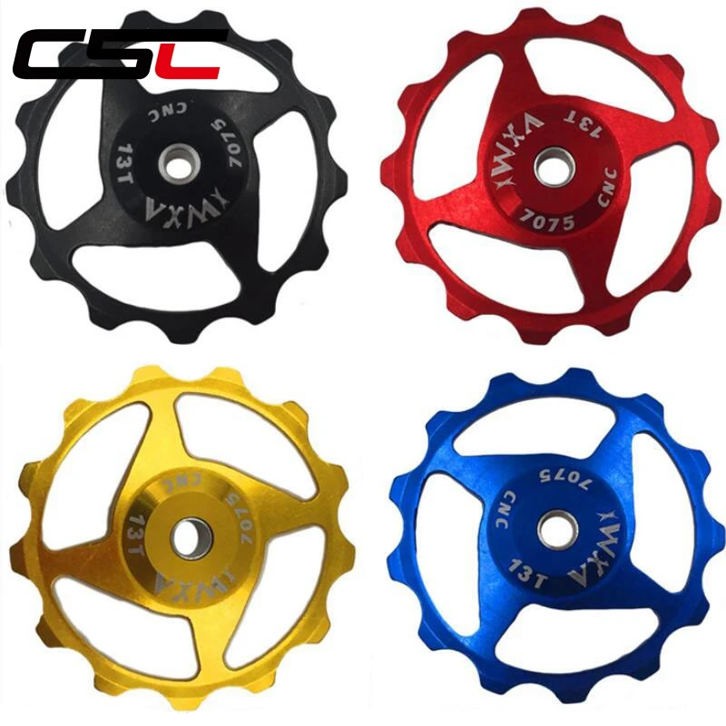 CSC велосипедный задний переключатель Шкив 11T 13T MTB дорожный роликовый подшипник