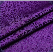 Фиолетовый пшеничный цветочный металлик жаккард парча ткань, фетр атласная ткань костюм платье швейная ткань для лоскутной обивки