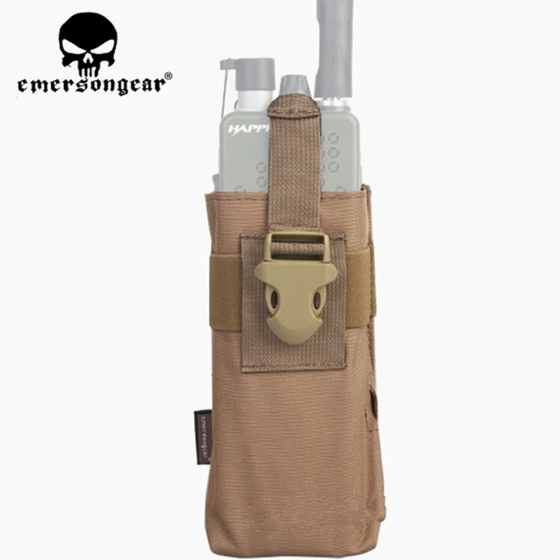 Тактический радиоприемник Emerson MOLLE MBITR PRC148 152 карман для рации EmersonGear с пряжкой