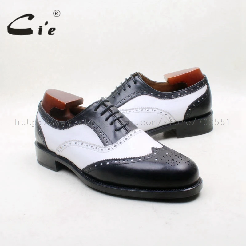 Мужские туфли оксфорды из натуральной телячьей кожи на заказ|shoes free shipping|shoe