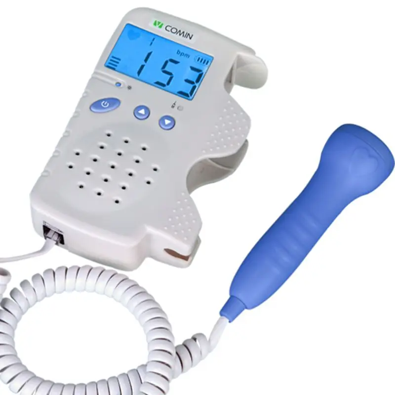 

Fetal Doppler FD-200+ Fetal Heart Rate Detection Device Easy to use for Home FHR Portable Ultrasonic Diagnostic Baby LCD Screen