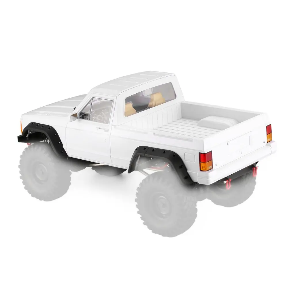 

RC Car Parts AX-313B 313mm Wheelbase Pickup Car Body Shell DIY Kit for Axial SCX10 & SCX10 II 90046 90047 1/10 RC Truck Crawler