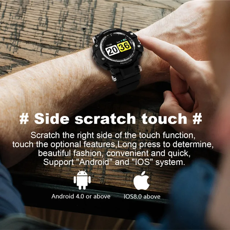 GW68 Smart Watch Waterproof IP67 200 Days Standby Smartwatch Heart Rate Blood Pressure Men Women Sports Outdoor for IOS Android GW68 Smart Watch Waterproof IP67 200 Days Standby Smartwatch Heart Rate Blood Pressure Men Women Sports Outdoor for IOS Android