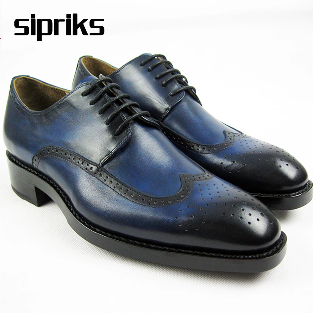 men navy dress shoes