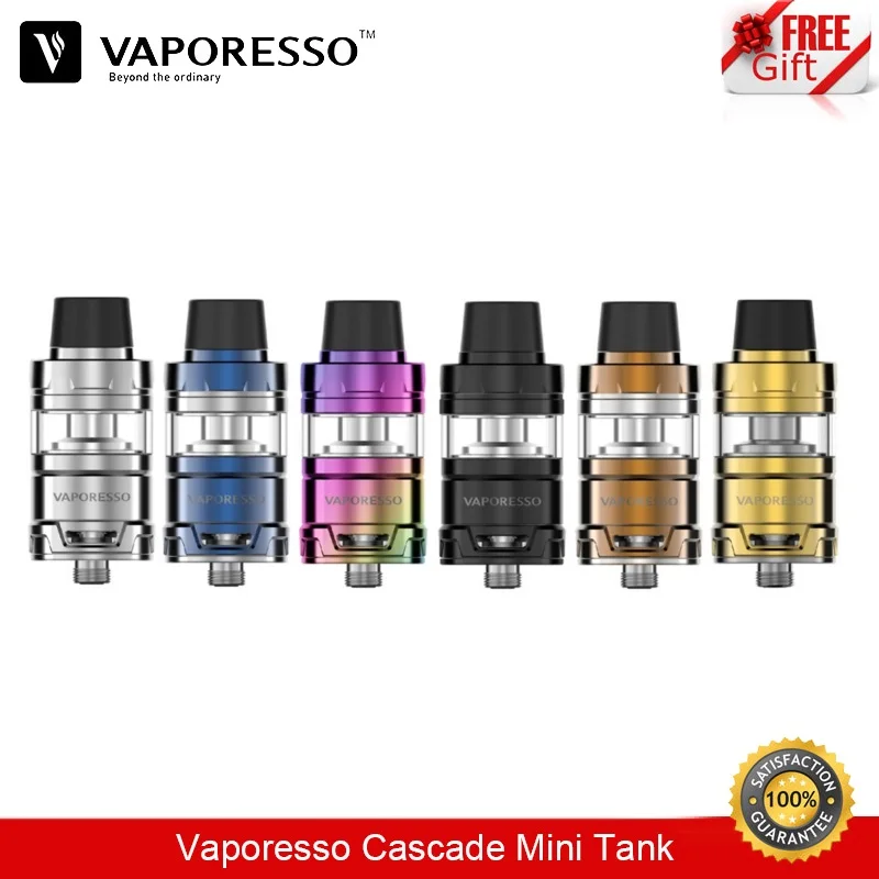 

Vaporesso Cascade Vape Tank Mini 3.5ML 5/6.5ml Atomizer Vaporizer for 510 Thread Electronic Cigarette Box Mod Geekvape AEGIS