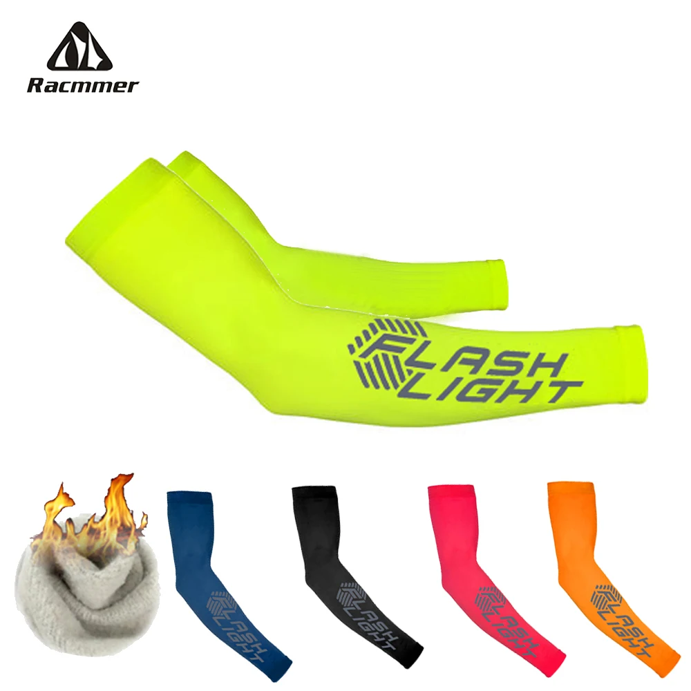 Cycling Thermal Arm Warmers Racmmer With Reflective