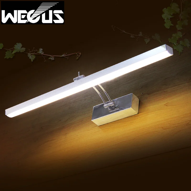 550mm 7w Led Bathroom Mirror Light Washing Room Cosmetic Lamp Wall 400mm Rock Arm Bathroom Mirror Light Led Bedroom Study Desk Overhead Lamp Picture Lighting 110v