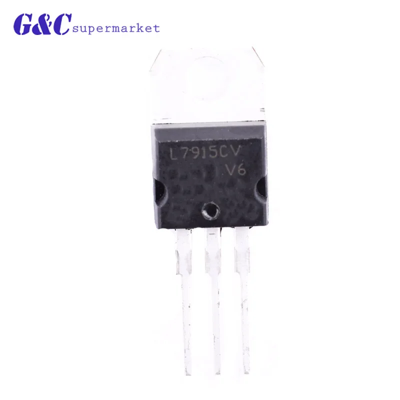 10 шт. L7915CV L7915 TO-220 TO220 7915 LM7915 MC7915 новый оригинальный | Электронные компоненты и