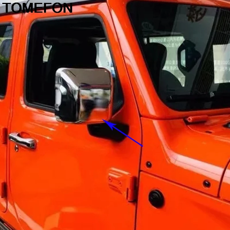 

Зеркало заднего вида TOMEFON для Jeep Wrangler SUV 2018, 2019 дюйма