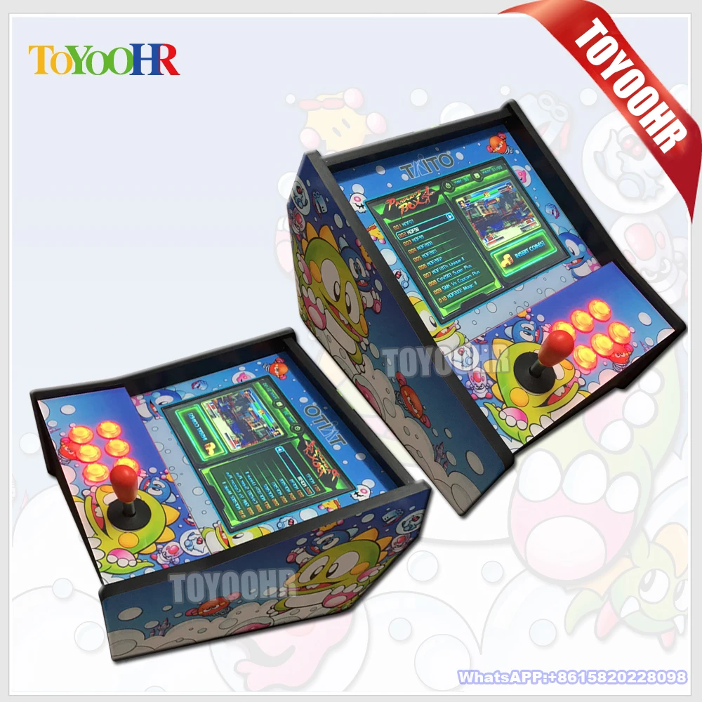 12 дюймов Дисплей Аркада консоли настольная игра Кабинета/645 в 1 Pandora's Box 4|table top