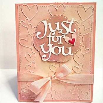 

The Phrase"Just for you" Metal Cutting Dies New 2019 Stencils for DIY Scrapbooking DIY Paper Cards Craft Making Decoration