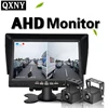 AHD – moniteur DVR 7 pouces avec caméra de recul à Double image, Support de carte SD, résolution QXNY 1024x600 ► Photo 1/6
