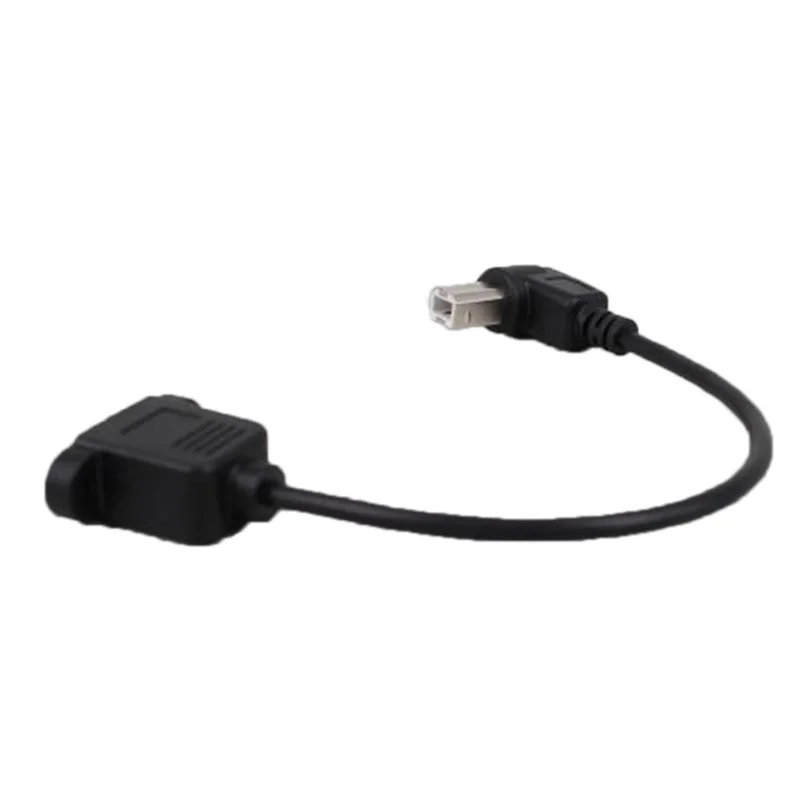1 шт. правый угол Тип USB B &quotпапа&quot в Женский принтер Панель для крепления на