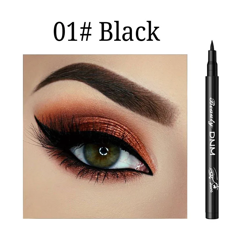 Hot 12 Color Matte Eyeliner Liquid Pencil Waterproof Make Up Eye Liner Black Blue Red Green Brown Matte Liners Eyes Makeup