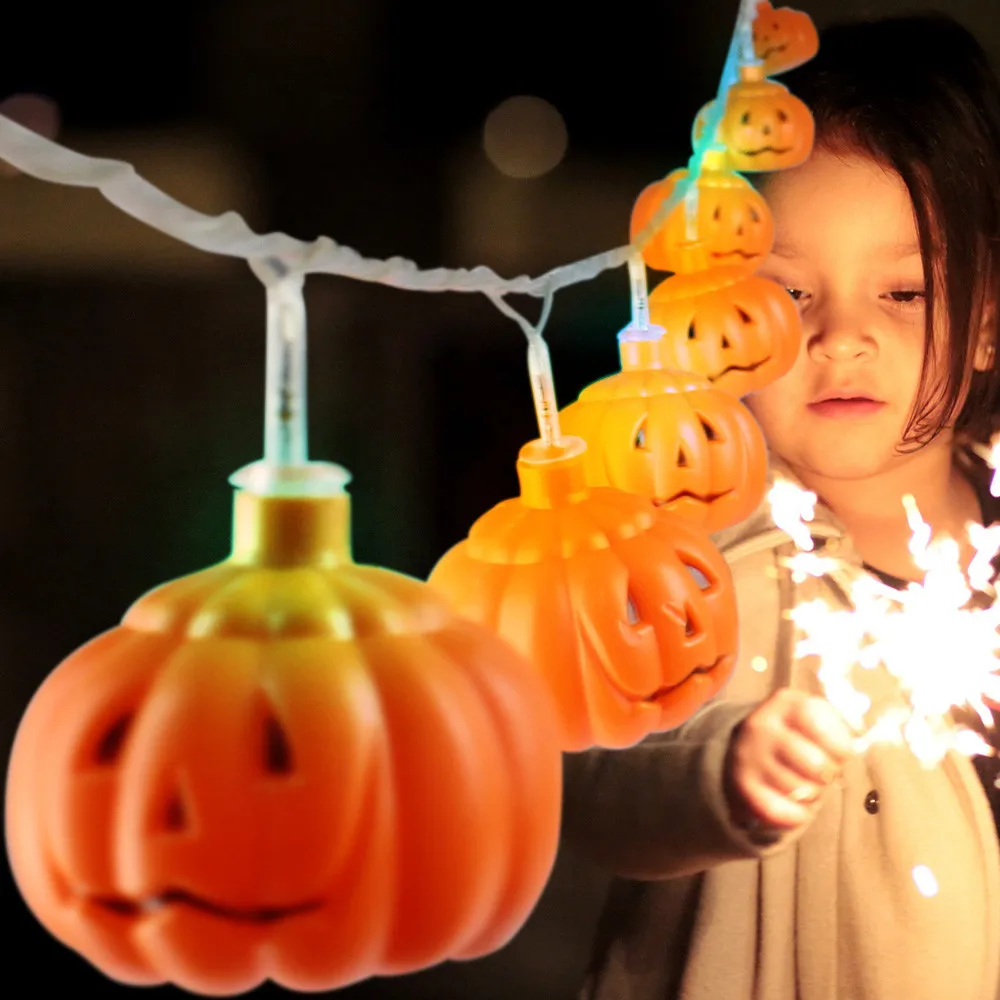 

LED Halloween Creative DIY Pumpkin Decoration Atmosphere Lamp lantern Halloween Decoration Lights SA65