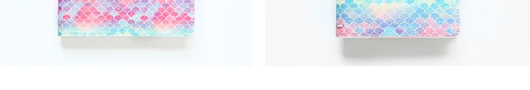 1 шт. блокнот в полиуретановой обложке Русалка Блестки дневник россыпью лист книга упражнения состав пружинный блокнот