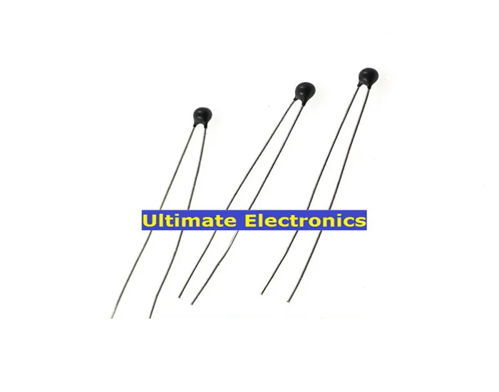

50pcs NTC thermistor MF52E 1K 102J 5% black head/match head B:3950K 3950B