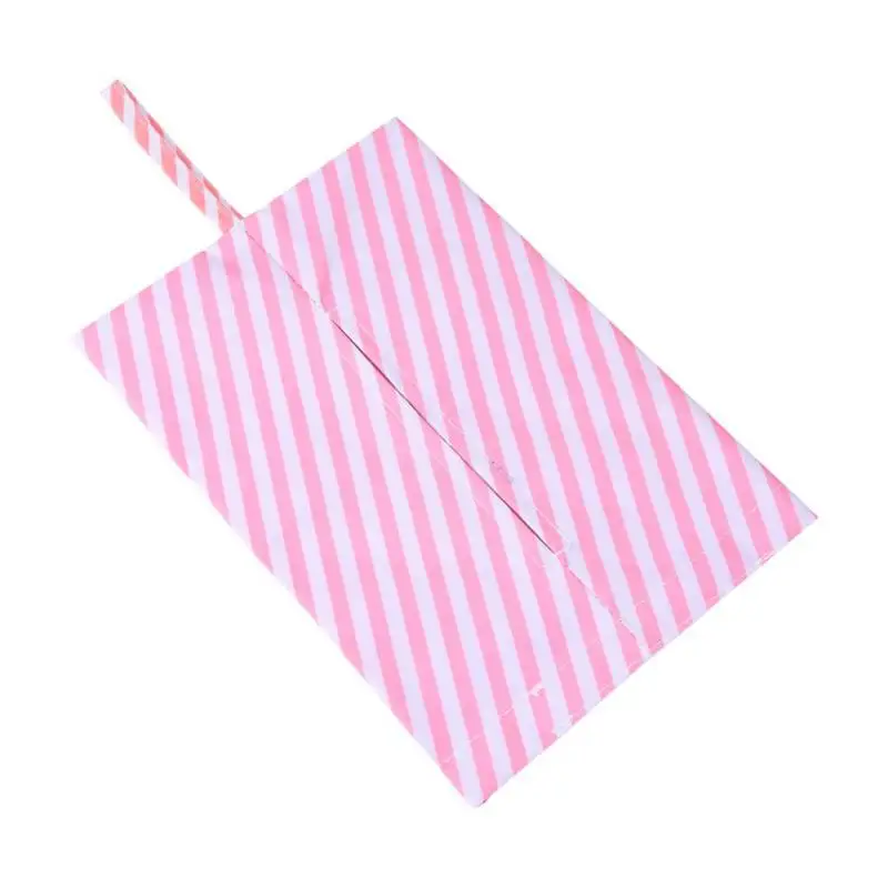 Классическая полосатая подвесная коробка из ткани, чехол для автомобиля, бумажная салфетка, бумажное полотенце, контейнер, чехол, сумка для украшения дома - Название цвета: Style B