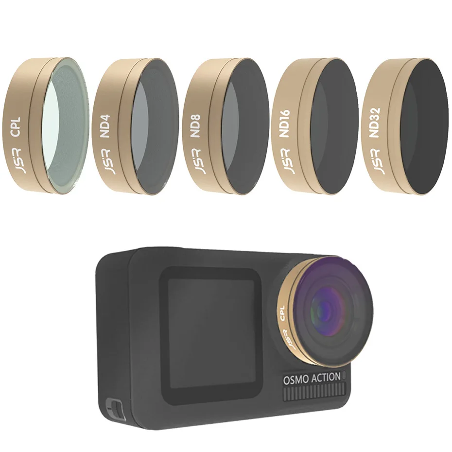 For Osmo Action Sport Camera Filter CPL Polarizing ND 4 8 16 32 UV Protect Lens Filters DJI Lenses Accessories | Электроника