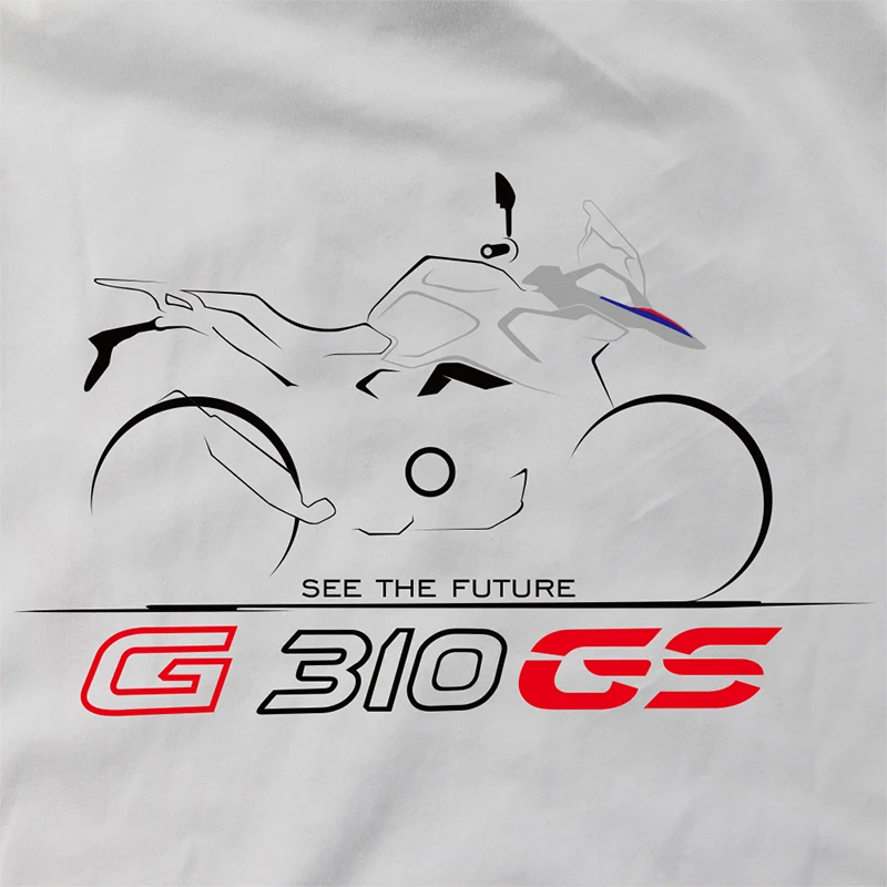 KODASKIN мода подходит для G310GS мотоциклетные Стиль Для мужчин летняя футболка Повседневное короткий рукав o-образным вырезом Для мужчин топ, футболка, рубашка