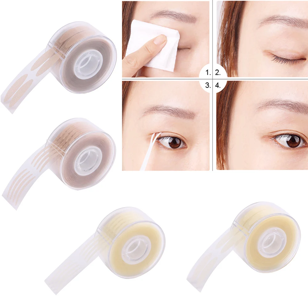 

300 Pairs Invisible Eyelid Tapes Natural Breathable Eyelid Stickers Different Shapes Instant Eye Lift well
