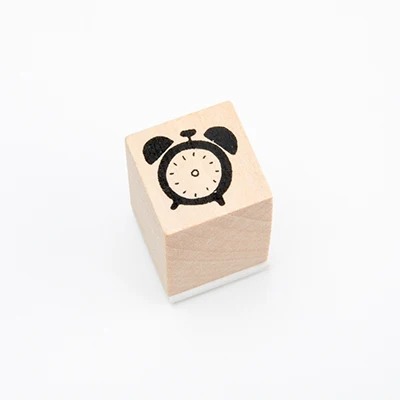 1 шт./лот студенческие основные продукты Марка "часы" DIY Деревянные и резиновые штампы для скрапбукинга канцелярские товары Скрапбукинг Стандартный штамп - Цвет: 11