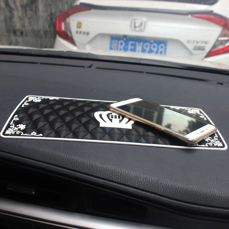 1PCS 30x15cm Cool Anti-Slip Mat for Mobile Phone mp4 Pad GPS Crown Anti Slip Car Sticky Silicone Gel Dashboard Sticky Pad