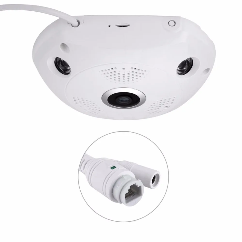 1.3MP IP VR Camera WiFi Network Fisheye Camera 1.44mm 360 Panoramic Wi-Fi Cameras 960P Surveillance CCTV Cam support VR BOX 1.3MP IP VR Camera WiFi Network Fisheye Camera 1.44mm 360 Panoramic Wi-Fi Cameras 960P Surveillance CCTV Cam support VR BOX
