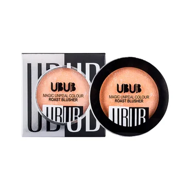 

1pcs Make-up UBUB8812 magic magic flower blush blush roasted blush rouge pearlescent waterproof and anti sweat Cosmetology