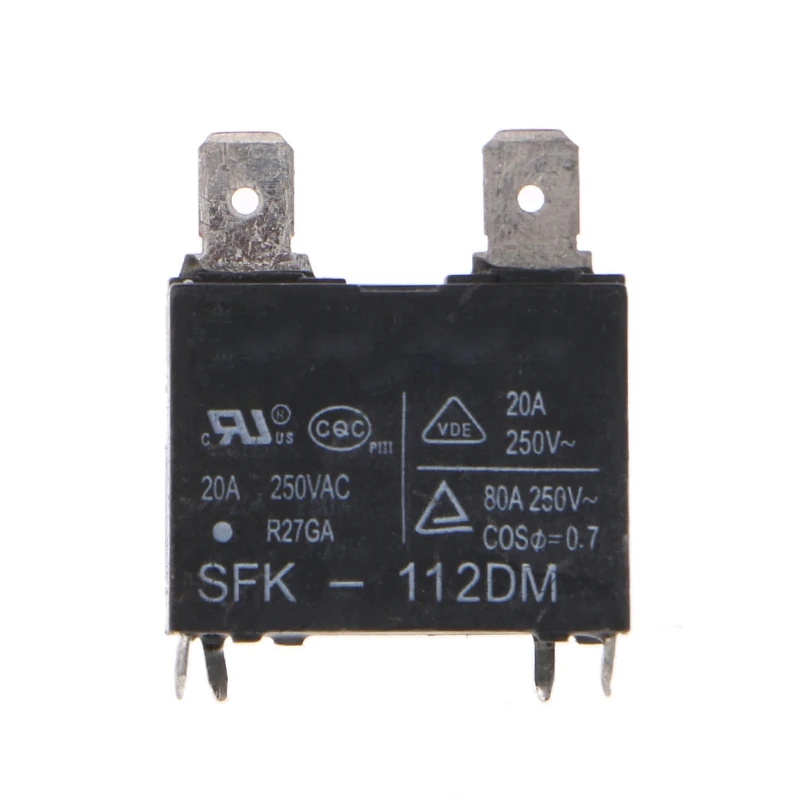 2 предмета SFK-112DM SFK-112 20A 250V AC DIP-4 триггерный релейный модуль 3x1,6x3,8 см; Цвет: черный