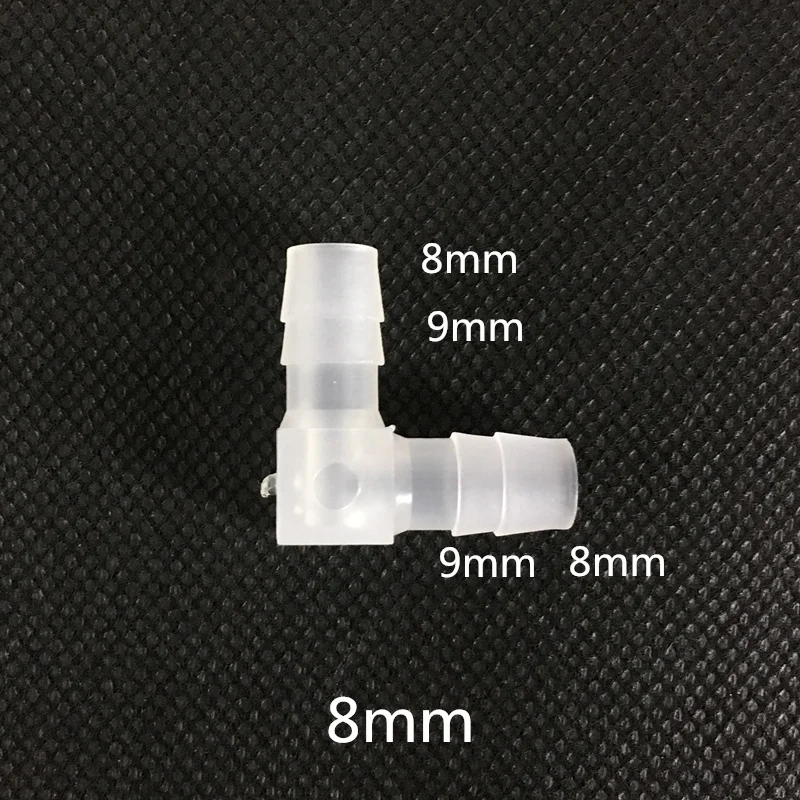 

PLASTIC 8mm OD EQUAL HOSE ELBOW
