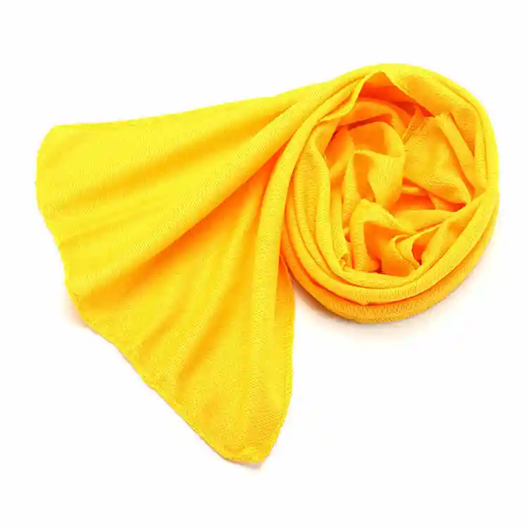 1pcs 30*90cm Solid Color Men Women Cool Sport Sweat Absorbing Towel Ice Cooling Gym Face Towels toalla Gift 42153 - Цвет: D