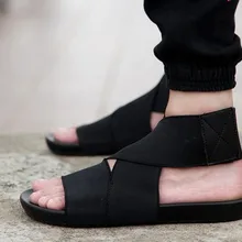 Гладиаторы из растягивающейся ткани; Эластичная лента Повседневное с перекрестными ремешками для досуга Y2 Стиль тапочки GD сандалии