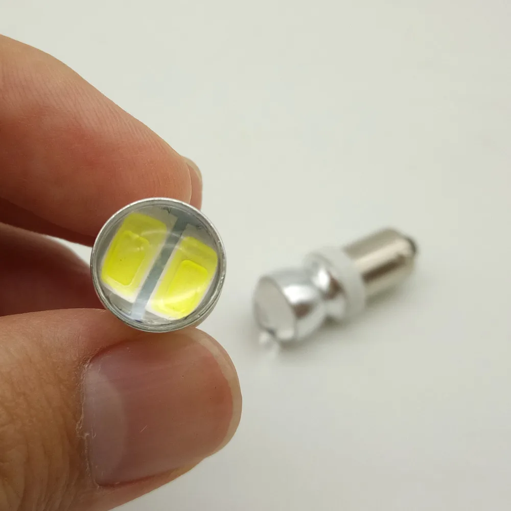 2 шт. BA9S 5730 2SMD 2LED белый T4W выпуклое зеркало 12V 24V автомобиль лампы авто лампы Клин лампа номерного знака сигнальный светильник авто-Стайлинг