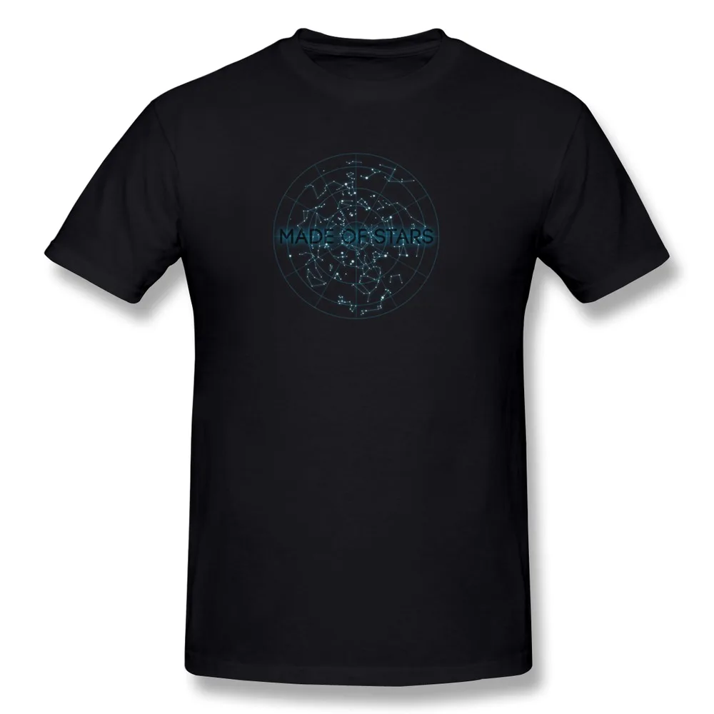 T Shirt Man Short Sleeve Made of stars Print Own Men Shirts | Мужская одежда