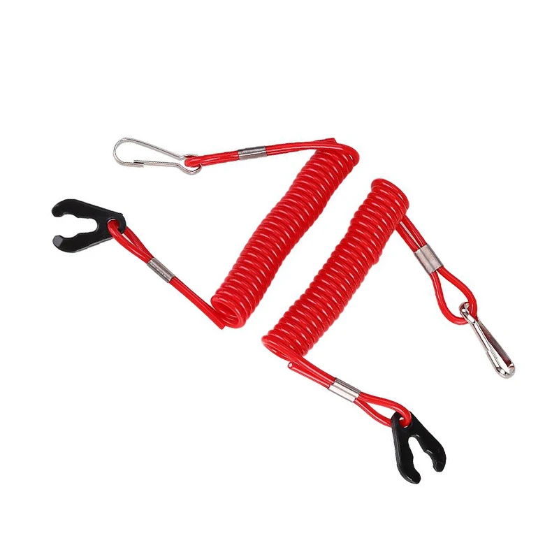 

For Yamaha Honda Jet Ski Wave Runner Stop Kill Key Floating Lanyard Safety Rope
