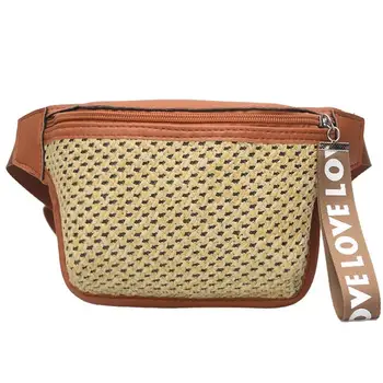 

Ladies Straw Bag 2019 Funny Bag Lady Pocket Female Mobile Wallet Female Fashion Small New Package