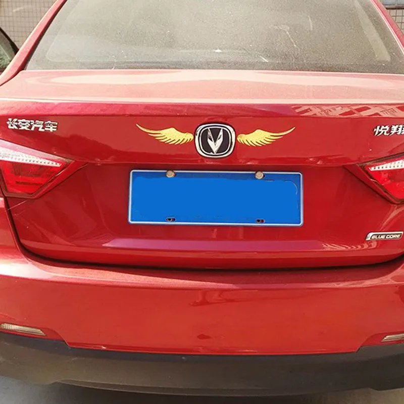 Автомобильный 3D бампер с крыльями ангела Эмблема Для Hyundai ix35 iX45 iX25 i20 i30 Sonata Chevrolet