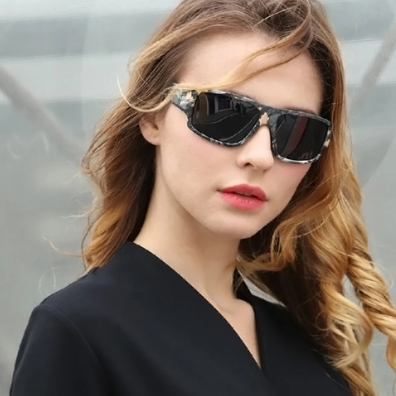 

Square Sunglasses Men Polarized Glasses Women Fashion Sunglasses Retro Mirror Glasses Frame Driving Eyeglasses UV400 Goggles