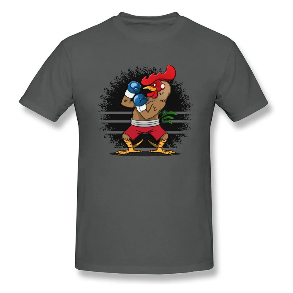  Simple Style Tops Tees New Coming Short Sleeve Men T-shirts TpicOriginaltitle Custom VALENTINE DAY Tops Tees Crew Neck Boxing Rooster carbon