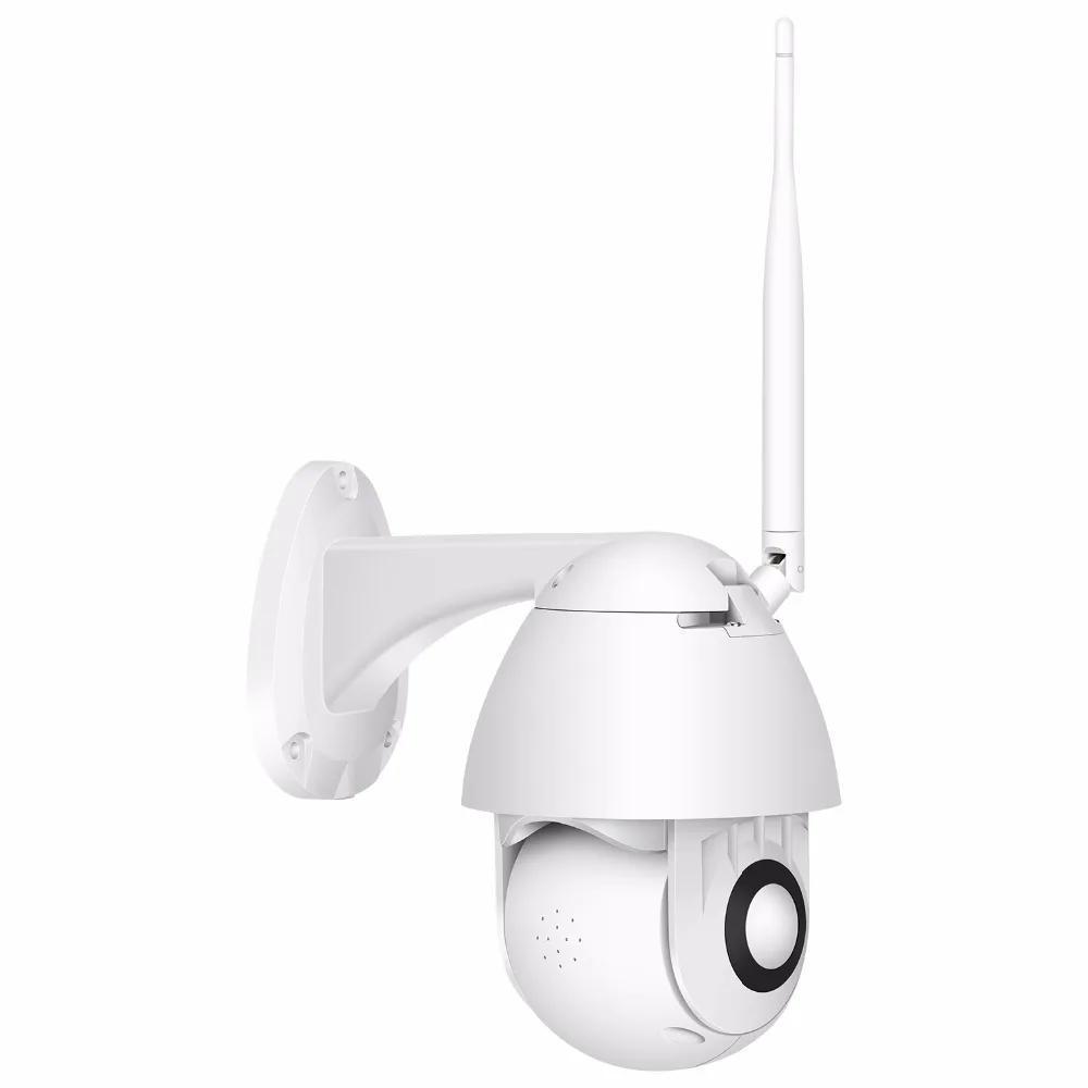 Ip-камера PTZ наружная HD 1080P Pan Tilt Zoom камера видеонаблюдения WiFi камера видеонаблюдения P2P IP66 h.265 аудио ptz Поворотная ip-камера внешняя