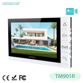 

HOMSECUR TM901R 9" Video Door Phone Monitor with Recording and Photo Taking for HDW Series Wired Video Door Intercom System
