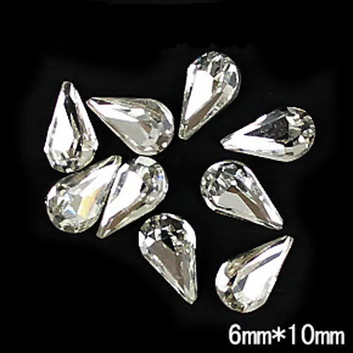 

LF 50Pcs Acrylic Rhinestone For Needlework FlatBack Cabochon Scrapbook Decoration Craft DIY Embellishments Accessories