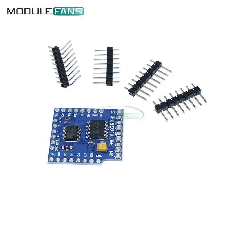 TB6612FNG для WeMos D1 mini I2C двойной модуль драйвера двигателя с последовательным