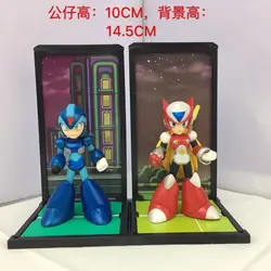 Рокман рисунок Megaman рисунок Rockman х zero/x приятелей 10 см ПВХ фигурку Модель подарок