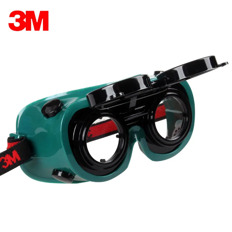 3M 10197 сварочные очки Подлинная безопасность 3M лазерные очки раскладушка двойной слой анти-сварочные дуги анти-шок защитные очки