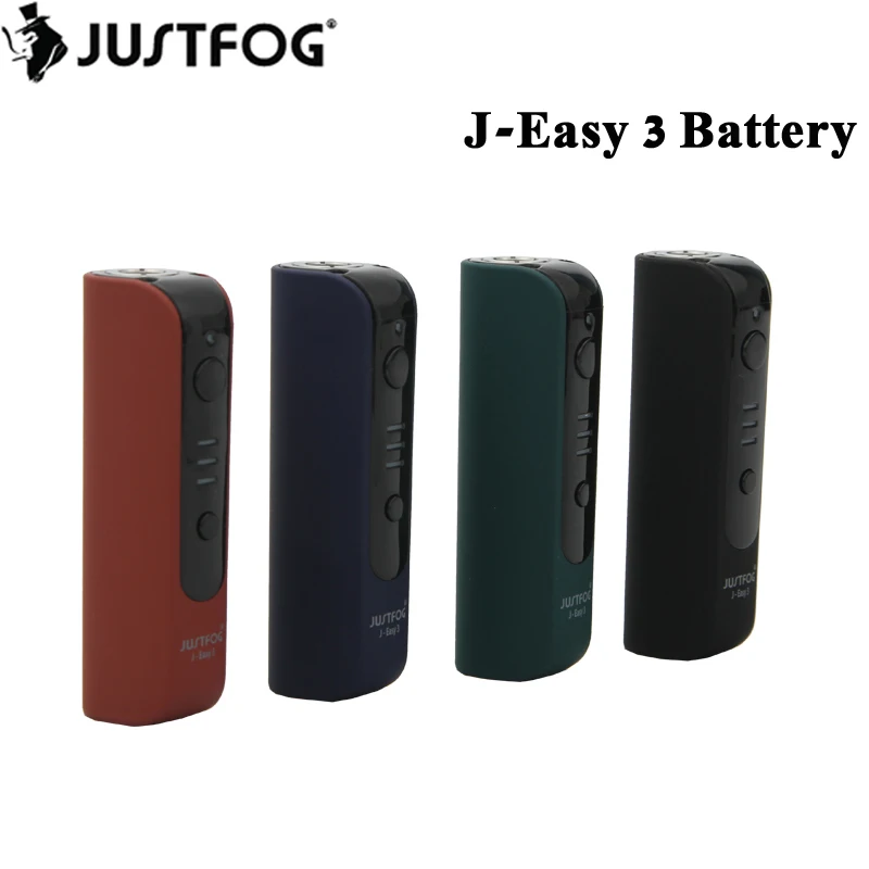

Original JUSTFOG J-Easy 3 Battery VV MOD 900mAh with 3 Indicator Lights 900mAh Battery for P16A Clearomizer E Cigarette Box Mod