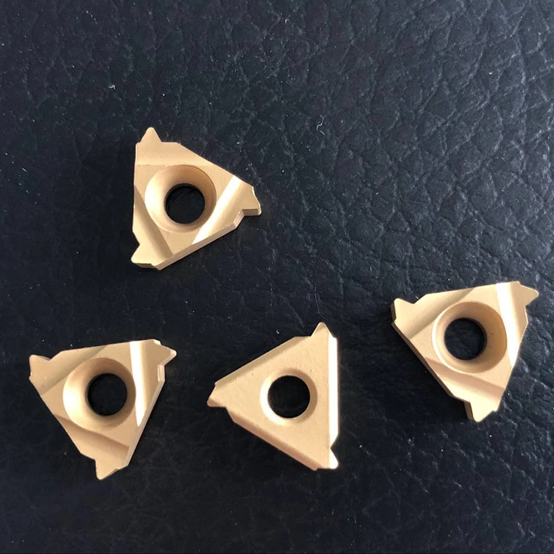 

10pcs 16ER 1.0ISO 1.5ISO 2.0ISO 2.5ISO BP010 External Indexable Tungsten Carbide Threading Lathe Inserts tools for SER